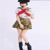 Fremego 1/6 Scale Female Clothes,Student Uniform Skirt Suit Costume Clothing for 12inch PH TBL JO Female Action Figure Body (B) view 4