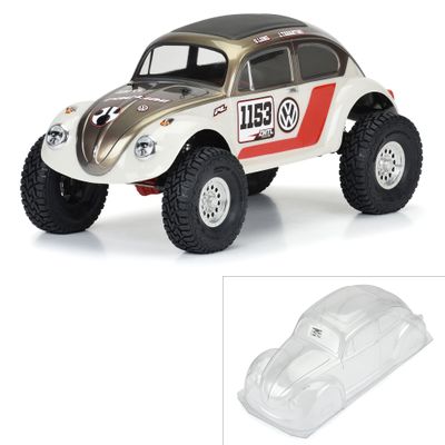 Pro-Line Racing 1/10 Volkswagen Beetle Clr Bdy 12.3 Whlbse Crwlrs PRO359500 Car/Truck Bodies Wings & Decals