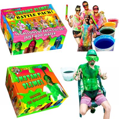 Instant Slime Battle Pack (40 Gallons) and Extra Green Slime (25 Gallons)