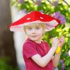 Hats Mushroom Christmas Red White Plush Novelty Octopus Cartoon Spotted Costume Hat for Party Women view 4