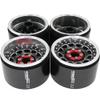 hobbysoul Wide 1.57'' (40mm) 2.2 Beadlock Wheels Adjustable 4 Offsets Rims for Gen8 Everest gen 7 Pro / SCX10 Capra Wraith / TRX4 AMG 6x6, (4-Pack) view 1