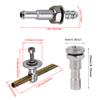 BQLZR RC Boat Water Nipple Pickup Outlets Metal M6 Thread Kit for Repair Pack of 5 view 3