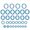 BRKRC 33Pcs RC Wheel Hub Chrome Steel Blue Rubber Sealed Bearings Set for Tra-xxas 8s X-Maxx RC Car Upgrade Parts view 3