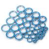 BRKRC 33Pcs RC Wheel Hub Chrome Steel Blue Rubber Sealed Bearings Set for Tra-xxas 8s X-Maxx RC Car Upgrade Parts view 4