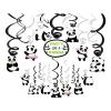 30PCS Panda Birthday Hanging Swirl Decorations, Panda Bear Birthday Party Supplies Party Decorations Animal Panda Theme Party Decor Favors view 1