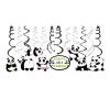 30PCS Panda Birthday Hanging Swirl Decorations, Panda Bear Birthday Party Supplies Party Decorations Animal Panda Theme Party Decor Favors view 4