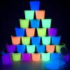 30 Pack Glow in The Dark Slime Kit, Mini Slime Party Favors, Crystal Galaxy Slime with with Multi Colors - Blue, Pink, Yellow, Orange etc. Birthday Gift, Play Education for Kids Girls and Boys view 1