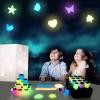 30 Pack Glow in The Dark Slime Kit, Mini Slime Party Favors, Crystal Galaxy Slime with with Multi Colors - Blue, Pink, Yellow, Orange etc. Birthday Gift, Play Education for Kids Girls and Boys view 2