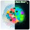 30 Pack Glow in The Dark Slime Kit, Mini Slime Party Favors, Crystal Galaxy Slime with with Multi Colors - Blue, Pink, Yellow, Orange etc. Birthday Gift, Play Education for Kids Girls and Boys view 3