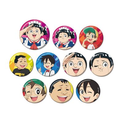 TV Anime My and Roboko Trading Tin Badge, Box of 10