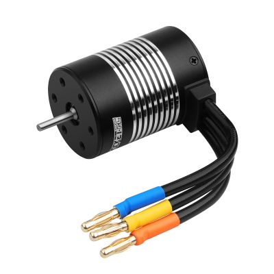3650 4300KV Brushless Motor 1/10 RC Car 3.175mm Shaft 540 Motor High Speed Waterproof Motor for Most of 1:10 Scale RC Vehicles Truck Update Parts