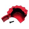 Aluminum Center Main Gear Cover W/Heatsink Red for Traxxas E Revo VXL 2.0 8677 view 2