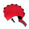 Aluminum Center Main Gear Cover W/Heatsink Red for Traxxas E Revo VXL 2.0 8677 view 3