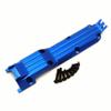 Aluminum Transmission Plate Center Skidplate Blue for Traxxas 1/16 Mini E-Revo Slash 4WD Summit 7037 view 1