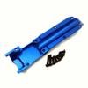 Aluminum Transmission Plate Center Skidplate Blue for Traxxas 1/16 Mini E-Revo Slash 4WD Summit 7037 view 2