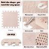 Shihanee Foam Floor Tiles Foam Floor Mats Play Mats Bulk with Borders Interlocking for Gym Nursery Bedroom(64ft,Beige) view 2