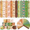 Fox Party Favors 48 PCS Forest Fox Slap Bracelets Cartoon Forest Animals Party Wristbands for Kids Boys Girls Woodland Party Supplies Birthday Party Baby Shower Carnival Prizes Gifts Classroom Rewards view 1