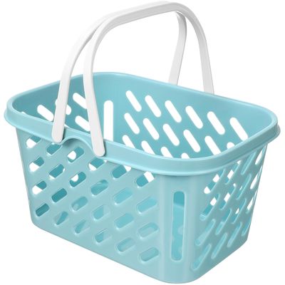 Toddmomy Kids Grocery Basket with Handles Shopping Basket for Kids Toys Mini Toy Shopping for Party Favors Pretend Play