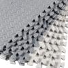 Shihanee Foam Floor Tiles Foam Floor Mats Play Mats Bulk with Borders Interlocking for Gym Nursery Bedroom(64ft,Gray, White) view 4