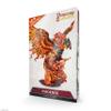 Dungeons & Lasers Phoenix Miniature Figure - 6.1" Height (155mm) with Scenic Base - 5E Compatible for DND and Tabletop RPG Games - Unassembled and Unpainted - for Ages 14 Years and up view 1
