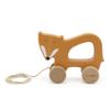 trixie Wooden Pull Along Toy Mr. Fox, MPY-TE-36-200 view 1