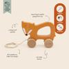 trixie Wooden Pull Along Toy Mr. Fox, MPY-TE-36-200 view 3
