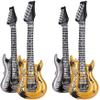 Gold and Silver Guitar Inflates (40" Gold Silver 4 pc) view 1