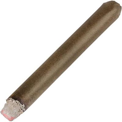Zugar Land Realistic Looking Fake Stage Puff Cigar (1 Pack) (4.5") Faux Brown Cigar. Looks Like It's lid up.