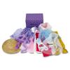 Lillian Vernon Personalized Kids Dress-Up Trunk and Accessories - 16" x 10-1/2" x 8-1/2"H cardboard trunk view 4