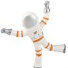 HAPPY DEALS ~ Bendable Astronaut Toys 12 Pc - 3 Inch Party Favor Action Figures Space Fidget Stress Relief Great Gift view 2