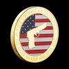 2nd Second Amendment Right to Keep and Bear Arms Gun Freedom 1.6" Challenge Souvenir Commemorative Coin view 4