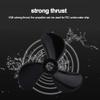 Pilipane RC Boat Propellers, Three Blade Propeller, Reverse Propeller, Remote Control Ship Parts 3 Blades Plastic RC Boat Outboard Propellers Set Accessory view 2