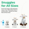 The Petting Zoo Moose Stuffed Animal Plushie, Gifts for Kids, Wild Onez Wildlife Animals, Jumbo Moose Plush Toy 20 inches view 3