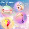 4 Pack Galaxy Slime Kit,Party Favors for Kids, Non Sticky,Wet,Stress & Anxiety Relief,Slime Bulk for Boys Girl,Cute Stuffers,Super Soft Sludge Toy view 2