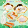 CottonStar Goose Stuffed Animal 63 Inch Plush Doll Toy, Cute Duck Plush Cushion Soft Huge Plushies Pillow, Gift for Kids and Friends, White view 3