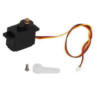 Oumefar RC Boat Gear Servo, Metal Plastic Shell Upgrade Part for WL917 15 Replacement Light Weight RC Digital Servo High Torque RC Servo