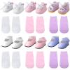 Junkin 12 Pcs Doll Shoes Socks for 18 Inch Doll Shoes Accessories Doll Sneakers Imitation Leather Shoes for Doll Clothing view 1