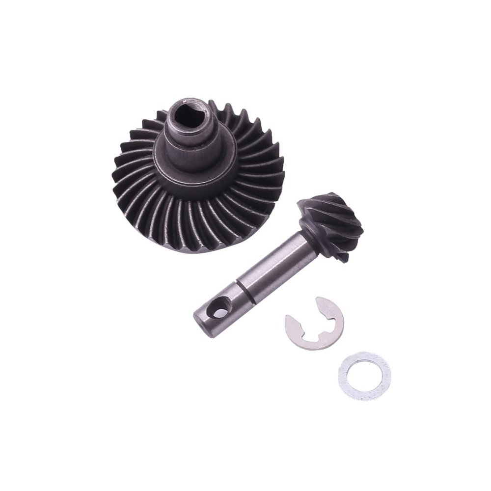 XINXUSONG Stainless Steel Bevel Gear Set AR44 Compatible with A-xial AR44 Heavy Duty RC Car Bevel Gear Set 30T/8T