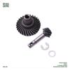 XINXUSONG Stainless Steel Bevel Gear Set AR44 Compatible with A-xial AR44 Heavy Duty RC Car Bevel Gear Set 30T/8T view 2