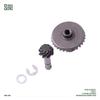 XINXUSONG Stainless Steel Bevel Gear Set AR44 Compatible with A-xial AR44 Heavy Duty RC Car Bevel Gear Set 30T/8T view 3