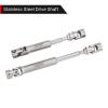 INJORA Drive Shaft D-Shaped Hole Stainless Steel Center Drive Shaft for Axial SCX24 JLU C10 Bronco Base Camp 4Runner 1/24 RC Crawler Upgrade Parts view 3