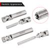 INJORA Drive Shaft D-Shaped Hole Stainless Steel Center Drive Shaft for Axial SCX24 JLU C10 Bronco Base Camp 4Runner 1/24 RC Crawler Upgrade Parts view 4