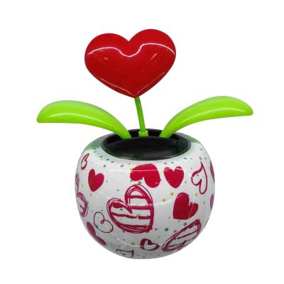 Bavokon 2 Solar Dancing Toy Dancing in Pots,Swing Dancing Flower,Cute Solar Power Flower for Car Decoration,Solar Dancing Toy Solar Powered Dancing in Pots Window Sun Catcher Car Dashboard Decor
