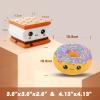 Anboor Squishy Smore Toy Cute Squeeze Donut Food Soft Cake Slow Rised Stess Relief Bread Kids Gift view 4