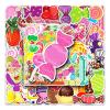 50pcs Colorful Candy Stickers Cute Desserts Lollipop Sticker for Water Bottle Laptop Skateboard Luggage Suitcase Computer Scrapbook Bike Cars, Waterproof Cartoon Sweetmeats Decals for Teens Kids Girls view 1