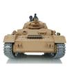 TOUCAN RC HOBBY Upgraded Ver Henglong 1/16 7.0 German Panzer Iv F RTR RC Tank 3858 Metal Tracks Barrel 340 Turret view 2