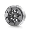 4pcs Beadlock Wheel Rims 1.0inches RC Crawler Beadlock Hubs for 1/18 TRX4M 1/24 Axial Scx24 Vehicles Car (Titanium) view 3
