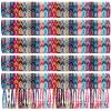 Henoyso 24 Pcs Woven Friendship Bracelets Bulk Adjustable Braided String Nepal Bracelets String with Sliding Knot Closure Gift for Women Girls Birthday Party Camp Favor (Boho Style) view 1