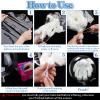 16 Pcs Valentines Day Bobo Balloons Bulk 26" and 30" Clear Wide Mouth Bubble Bobo Balloons for Stuffing Giant Large Transparent with Rubber Band for Christmas Birthday Party Decor(30) view 3