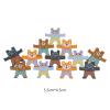 predolo Cartoon Stacking Toys Games,Preschool Toys Balancing Games Parent Child Interaction Balancing Blocks Games for Travel Family Game, Little Bear view 3